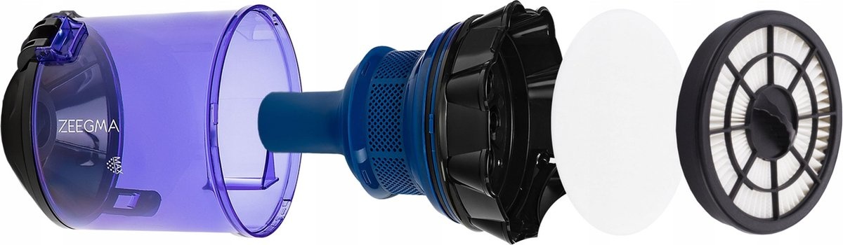 Zeegma Zonder Base Stofzuiger zonder Zak (899W, 78dB)