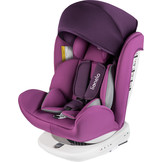 Lionelo Bastiaan Autostoel (Paars, Isofix, 360°, 0-36 kg)