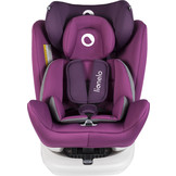 Lionelo Bastiaan Autostoel (Paars, Isofix, 360°, 0-36 kg)