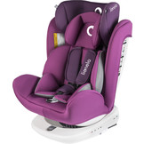 Lionelo Bastiaan Autostoel (Paars, Isofix, 360°, 0-36 kg)