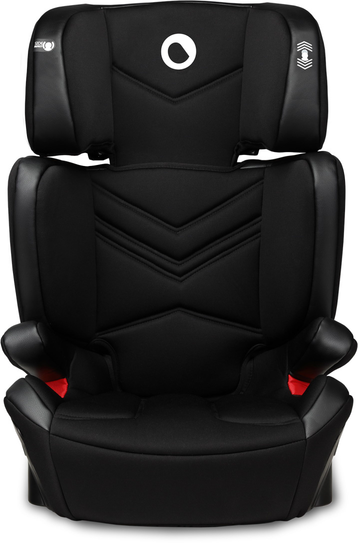 Lionelo Hugo Autostoel (Zwart, Isofix, Bekerhouders, 15-36 kg)