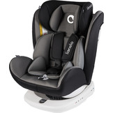 Lionelo Bastiaan Autostoel (Grijs, Isofix, 360°, 0-36 kg)