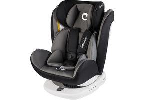 Lionelo Bastiaan Autostoel (Grijs, Isofix, 360°, 0-36 kg)