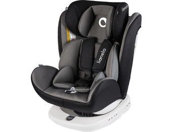 Lionelo Bastiaan Autostoel (Grijs, Isofix, 360°, 0-36 kg)