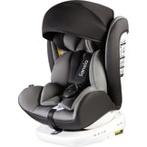 Lionelo Bastiaan Autostoel (Grijs, Isofix, 360°, 0-36 kg)