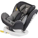 Lionelo Bastiaan Autostoel (Grijs, Isofix, 360°, 0-36 kg)
