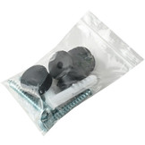 Malatec 1187 Wandbrievenbus met Krantenrol (Zilver, 2 sleutels)