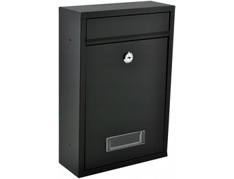 Malatec 6237 Wandbrievenbus - Zwart