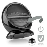 Nedis HTFA21BK Keramische Ventilatorkachel met Sfeerhaard (1500W, 15 m²)