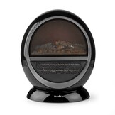 Nedis HTFA21BK Keramische Ventilatorkachel met Sfeerhaard (1500W, 15 m²)