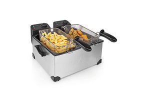 Nedis KADF601FSR Dubbele Frituurpan Aluminium