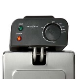 Nedis KADF601FSR Dubbele Frituurpan Aluminium (2x 3L, 3600W)