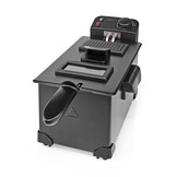 Nedis KADF302FBK Frituurpan Zwart (2200W, 3L, Geurfilter)