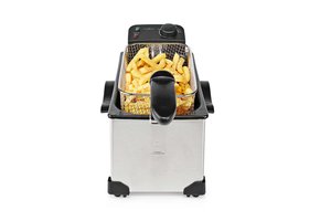Nedis KADF301FSR Frituurpan Aluminium (2200W, 3L)