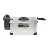 Nedis KADF301FSR Frituurpan Aluminium (2200W, 3L)
