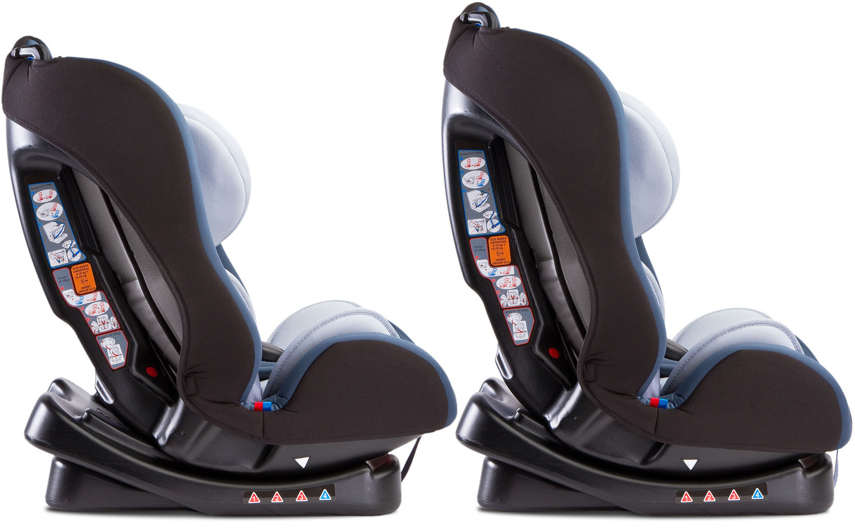 Caretero Combo Autostoel (Zwart, Rugleuningverstelling, Hoofdsteunverstelling, 0-25 kg)