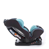 Caretero Combo Autostoel (Donkergrijs, Rugleuningverstelling, Hoofdsteunverstelling, 0-25 kg)