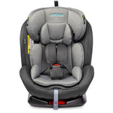 Caretero Arro Autostoel met Isofix (Grijs, 360° draaibaar, 0-36 kg)