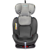 Caretero Arro Autostoel met Isofix (Grijs, 360° draaibaar, 0-36 kg)