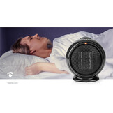 Nedis HTFA15BK Mini Ventilatorkachel (500W, Ruimtes tot 5 m²)