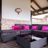 Nedis HTPA110EBK Terrasverwarmer Wandmontage - 2000W