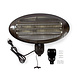 Nedis Nedis HTPA110EBK Terrasverwarmer Wandmontage - 2000W Nedis Nedis HTPA110EBK Terrasverwarmer Wandmontage - 2000W