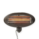 Nedis Nedis HTPA110EBK Terrasverwarmer Wandmontage - 2000W Nedis Nedis HTPA110EBK Terrasverwarmer Wandmontage - 2000W