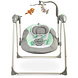 Caretero Caretero Loop Babyschommel met Afstandsbediening - Antraciet Caretero Caretero Loop Babyschommel met Afstandsbediening - Antraciet