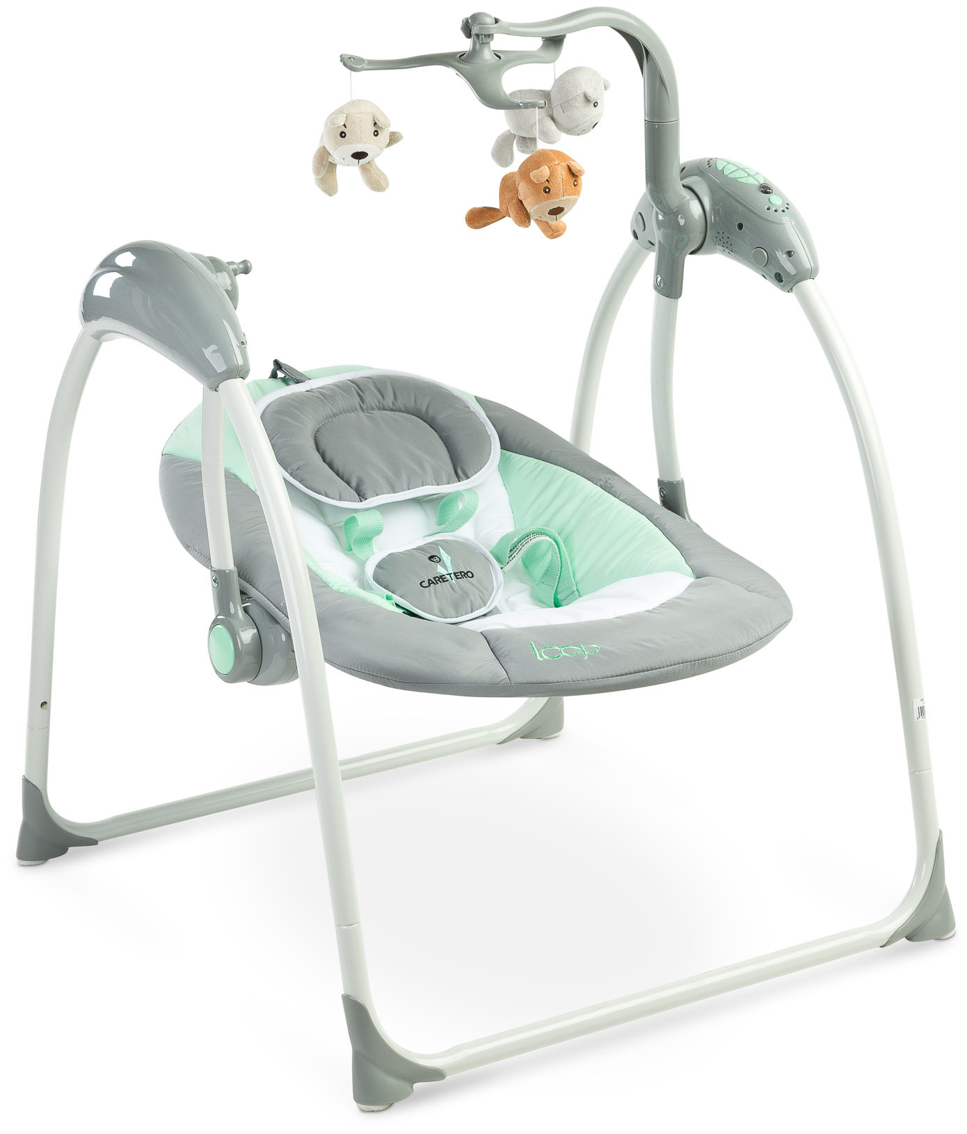 Caretero Loop Babyschommel met Afstandsbediening - Antraciet