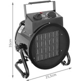 Malatec 11022 Keramische Ventilatorkachel - 3000W