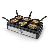 Nedis FCRA310FBK6 Wokset + Bakplaat voor 6 Personen