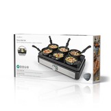 Nedis FCRA310FBK6 Wokset + Bakplaat voor 6 Personen