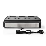 Nedis FCRA310FBK6 Wokset + Bakplaat voor 6 Personen