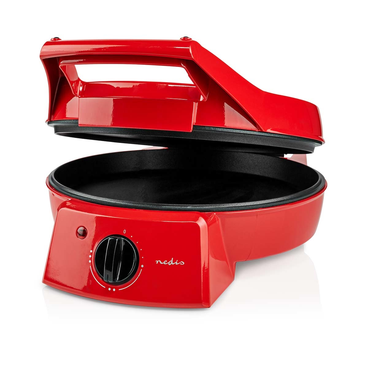Nedis FCPM100FRD Pizzamaker Ø 30 cm (1800W, Grillfunctie)