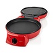 Nedis Nedis FCPM100FRD Pizzamaker Ø 30 cm (1800W, Grillfunctie) Nedis Nedis FCPM100FRD Pizzamaker Ø 30 cm (1800W, Grillfunctie)