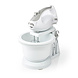 Nedis Nedis KAHM110CWT Handmixer met Mengkom (200W, Turbo-functie, 5-snelheden) Nedis Nedis KAHM110CWT Handmixer met Mengkom (200W, Turbo-functie, 5-snelheden)
