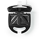 Nedis Nedis KASM100WT Tosti Ijzer (800W, Anti-aanbaklaag, Wit) Nedis Nedis KASM100WT Tosti Ijzer (800W, Anti-aanbaklaag, Wit)
