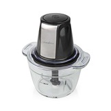 Nedis KAMC300CGY Hakmolen met 1L Glazen Kom (500W, 1 snelheid)