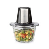 Nedis KAMC300CGY Hakmolen met 1L Glazen Kom (500W, 1 snelheid)