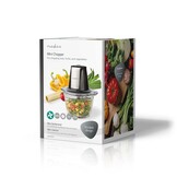 Nedis KAMC300CGY Hakmolen met 1L Glazen Kom (500W, 1 snelheid)