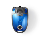 Nedis VCBG550BU Stofzuiger met Zak (Blauw, 700W, 74dB)