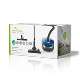 Nedis VCBG550BU Stofzuiger met Zak (Blauw, 700W, 74dB)