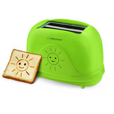 Esperanza EKT003 Broodrooster Smiley (7 standen, Ontdooifunctie, Groen)