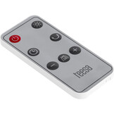 Teesa TSA8052 Keramische Ventilatorkachel met Openhaard-imitatie (2000W, Afstandsbediening)