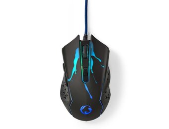 Nedis GMWD210BK Gaming Muis