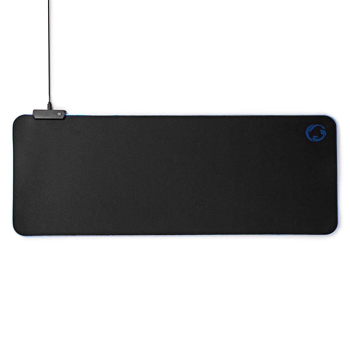 Nedis GMPDL210BK Gaming Muismat (800x300 mm, Antislip, LED)