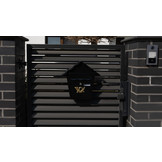 Malatec 12328 Wandbrievenbus (Zwart, 2 sleutels)