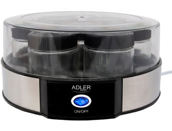 Adler AD 4476 Yoghurtmaker - Glazen potten 7x 200ML