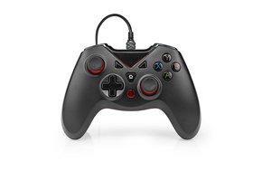 Nedis GGPD110BK Draadloze Gaming Controller met USB Kabel
