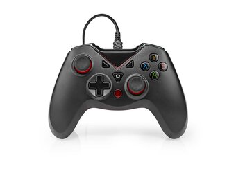 Nedis GGPD110BK Draadloze Gaming Controller met USB Kabel